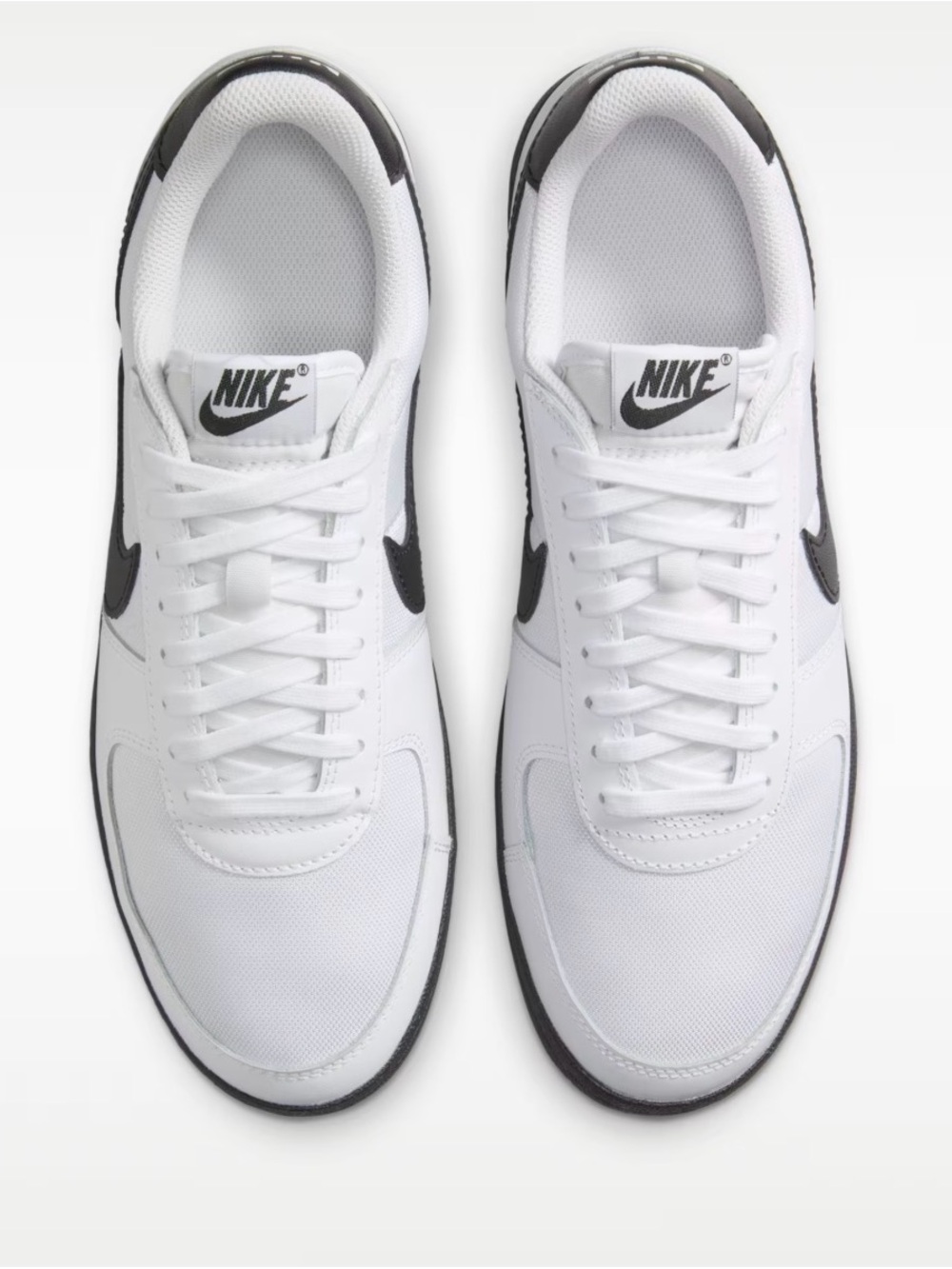 Nike Field General Leather Football Cleat/AstroTurfs Sz10.5 ‘82 Throwback Wh/Blk - Picture 12 of 15